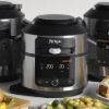 مولتی کوکر- آرام پز- هواپز-سرخ کن- بخار پز- multi cooker- نینجا- ninja- ol550