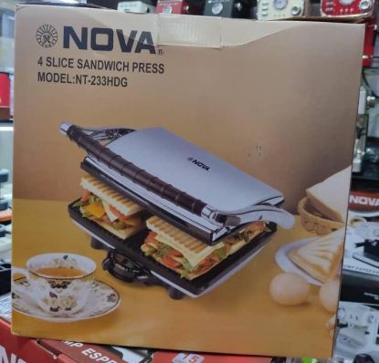 تصویر ساندویچ ساز گریلی نوا NOVA مدل NT-233HDG