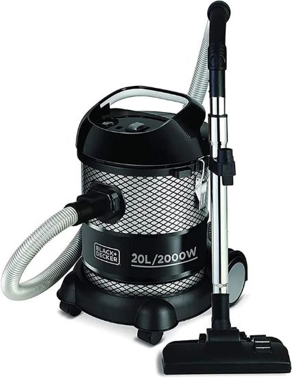 جاروبرقی سطلی بلک اند دکر BV2000-B5 | قدرت 2000 وات و مخزن 20 لیتری - سایت خرید بندر