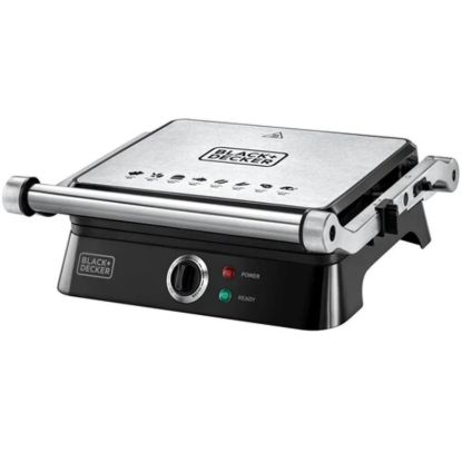 گریل بلک اند دکر CG1400 | گریل برقی خانگی ۱۴۰۰ وات با صفحات نچسب - سایت خرید بندر
