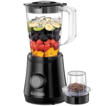 مخلوط کن بلک اند دکر مدل BX530 | ۵۰۰ وات، آسیاب و خردکن، ظرفیت ۱.۵ لیتر  - سایت خرید بندر